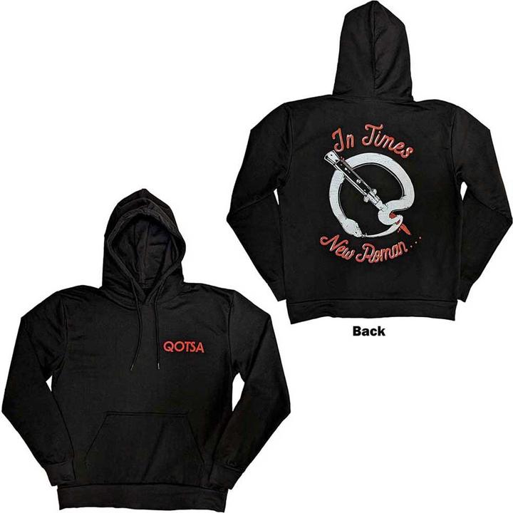 Image du produit Queens Of The Stone Age Snake Logo Back Print (Hoodie) (XL)