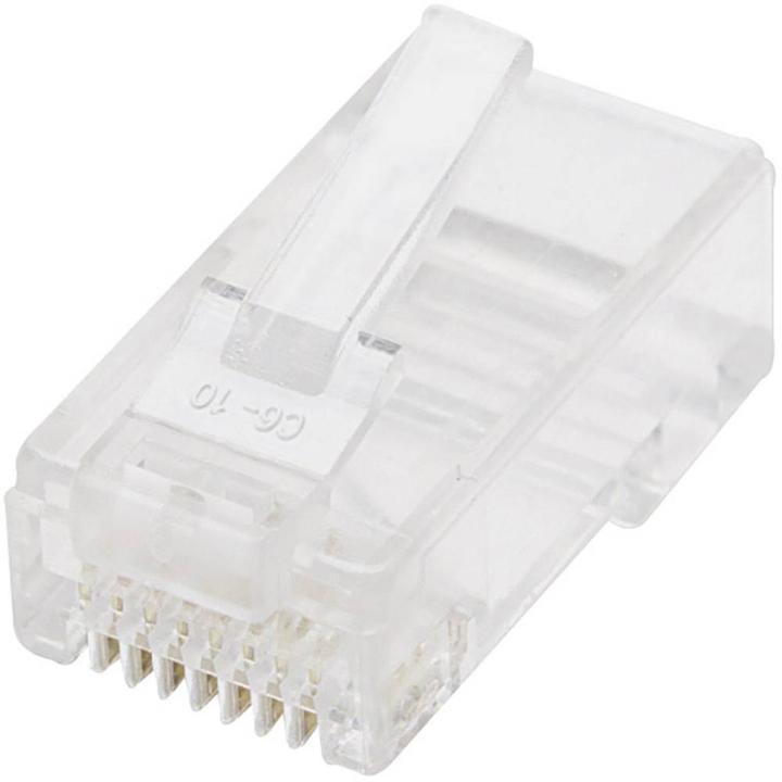 Produktbild Intellinet RJ45-Stecker 100er-Pack Cat.6 (Netzwerkkabel Stecker)