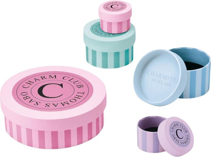 Produktbild Thomas Sabo Charm-Anhänger Krone mit Steinen Connect vergoldet (Silber 925)