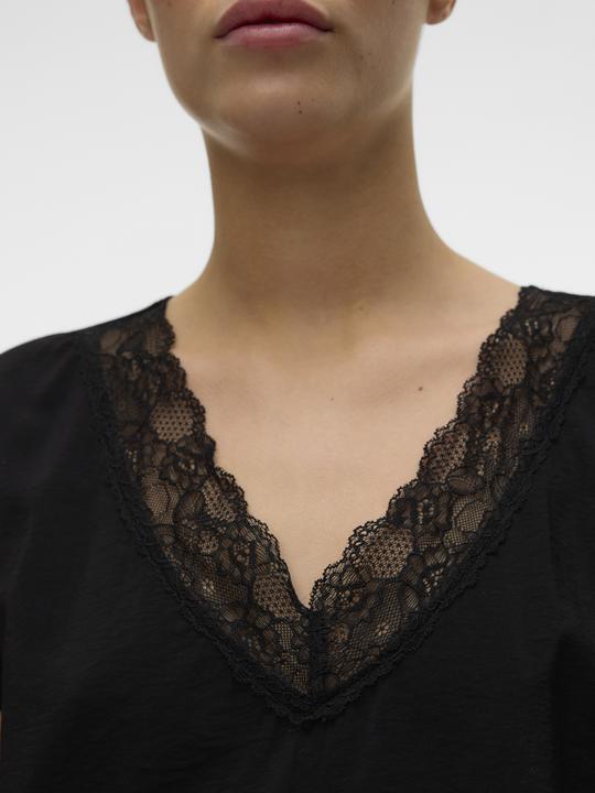 Immagine prodotto Vero Moda Vmsafa Sl V-Neck Lace Top Wvn Ga Noos (XS)