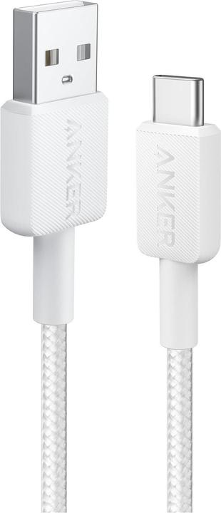Anker 322 USB-A to USB-C Cable Nylon, 1. (1.83 m, USB 2.0, 15 W)