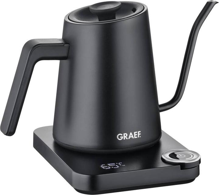 Productafbeelding Graef GK502EU Waterkoker Oververhittingsbeveiliging Zwart (mat) (0.90 l, EU-stekker)