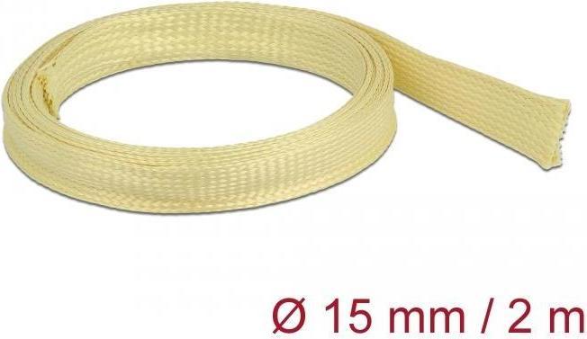 Actual product image Delock Aramid fiber braided hose 2 m x 15 mm (Cable conduit, 200 cm)