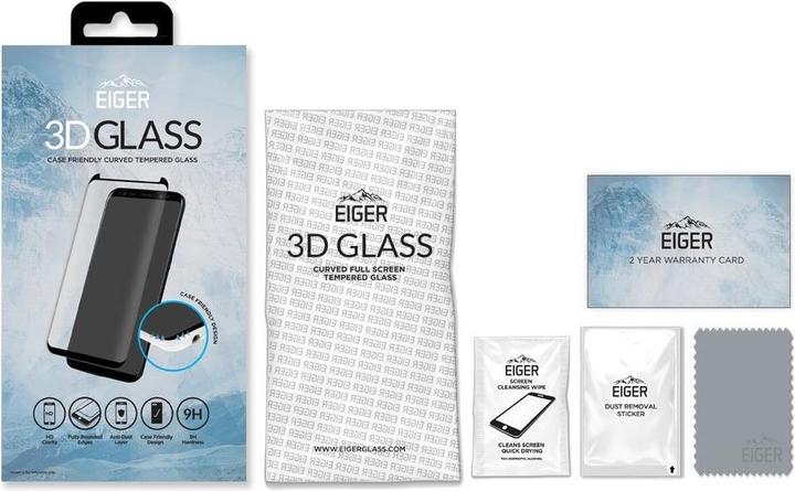 Produktbild Eiger Mountain Glass Clear Edge (1 Stück, Samsung Galaxy S8+)