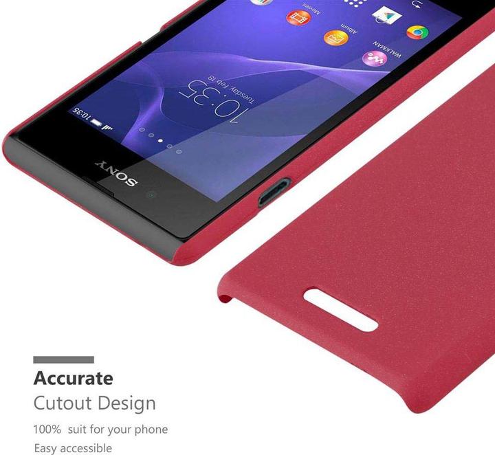 Immagine prodotto Cadorabo Copertina rigida Copertina gelata (Sony Xperia E3)