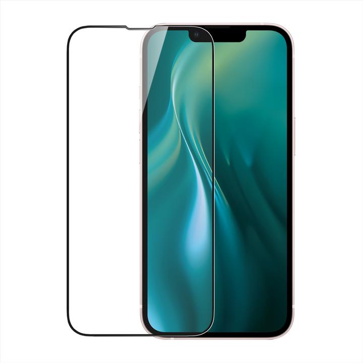 Actual product image Etteri tempered glass 9D for iPhone 13 / 13 Pro / 14 6,1" (Apple iPhone 13)