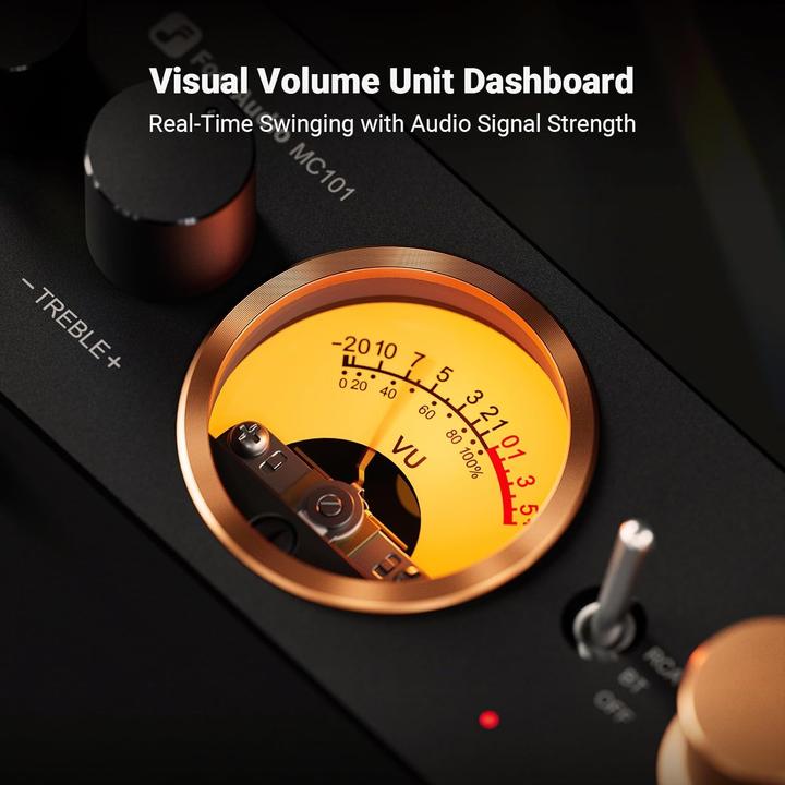 Produktbild Fosi Audio MC101, 2.0 Kanal Audioverstärker mit Bluetooth (Verstärker)
