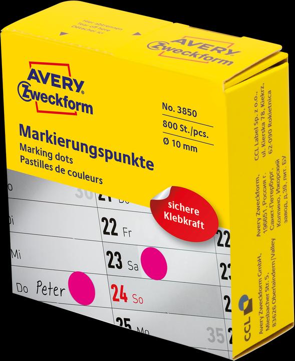 Actual product image Avery Markierungspunkte im Spender