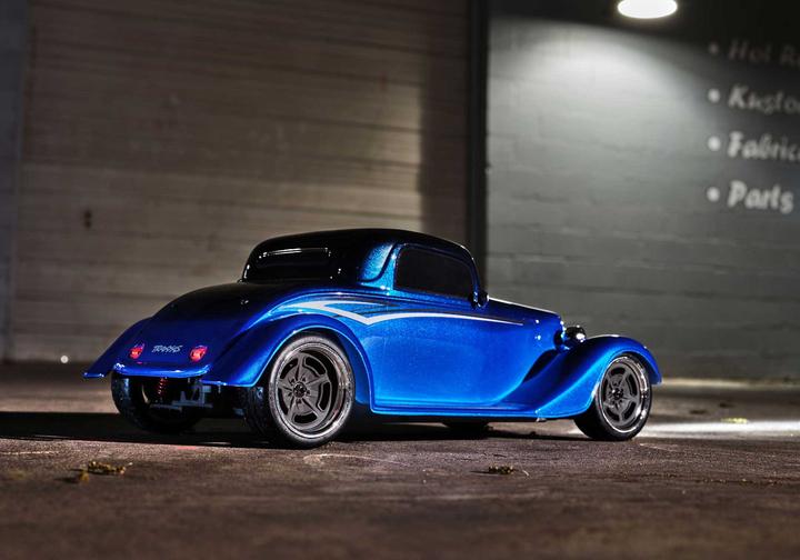 Produktbild Traxxas Factory Five Hot Rod 33 Coupe 1/9 4Tec 3.0 Tourenwagen Elektro Brushed RTR Blau (RTR Ready-to-Run)