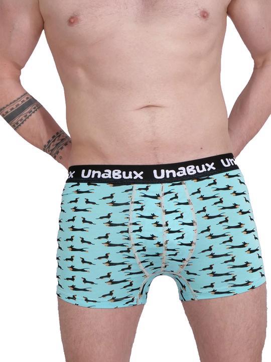 Immagine prodotto Unabux Boxer BLACK WHITE RABBIT (XXL, Confezione da 2)