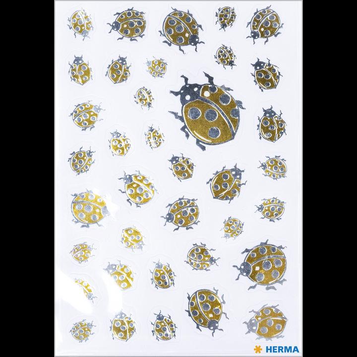 Actual product image HERMA Ladybird stickers