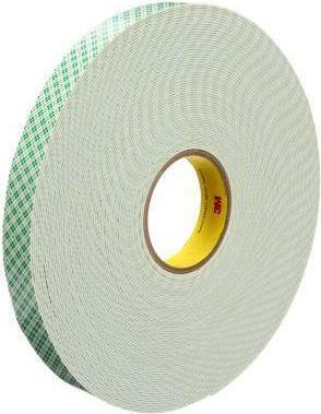 Image du produit 3M SCOTCH 4026 White Foam Tape, 50mm x 33m, 1.6mm Thick (270 mm)