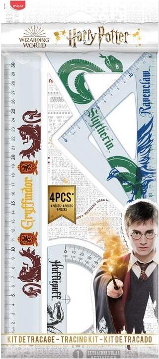 Produktbild Maped Zeichenset 4teilig Harry Potter (30 cm)