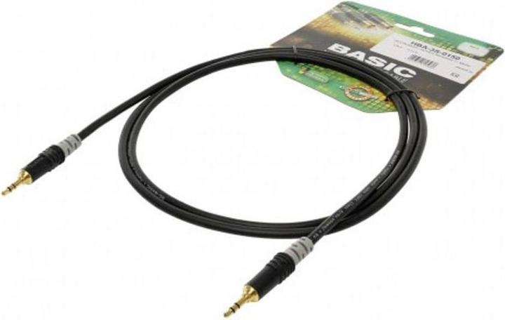 Image du produit Sommer Cable HBA-3S-0060 Câble de connexion audio jack (1x jack 3.5 mm (0.60 m, 2,5 mm)