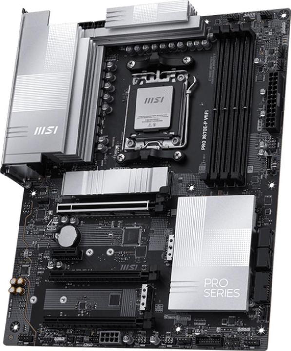 Immagine prodotto MSI PRO X870E-P WIFI AM5 ATX MB (AM5, AMD X870E, ATX)