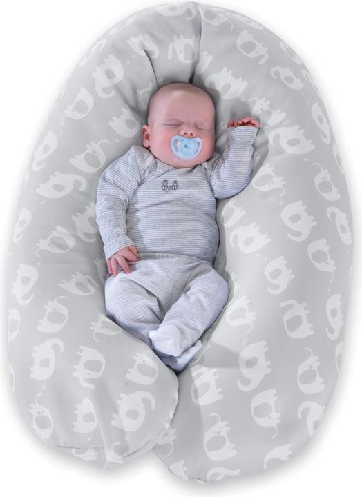 Produktbild Theraline Stillkissen "Das Komfort" mit Microperlenfüllung inkl. Bezug 180 cm (34 cm)