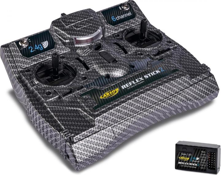 Carson FS Reflex Stick II 2.4GHz 6CH Carbon
