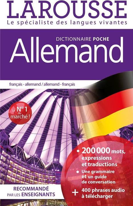 Produktbild Allemand : dictionnaire poche : français-allemand, allemand-français (Collectif, Französisch)