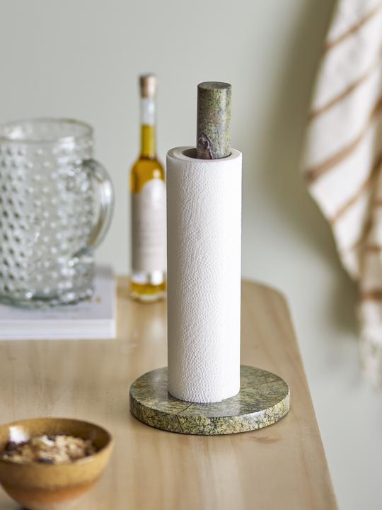 Produktbild Bloomingville Marta Kitchen Paper Stand, Green, Marble
