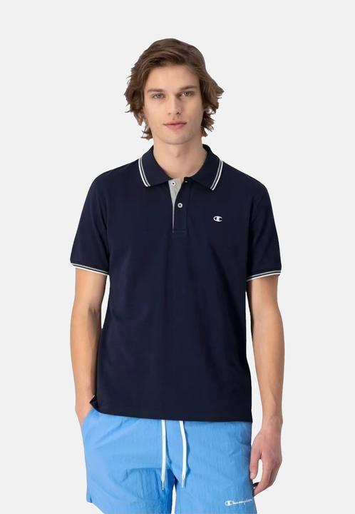 Actual product image Champion Shirt Short-sleeved polo shirt with collar and button placket in regular fit (S)