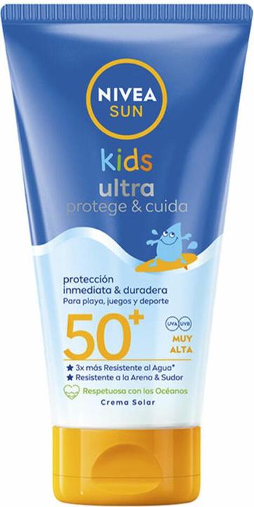 Actual product image NIVEA Sun Protege y Cuida Kids Ultra Spf50 150ml (Suntan cream, SPF 50, 150 ml)