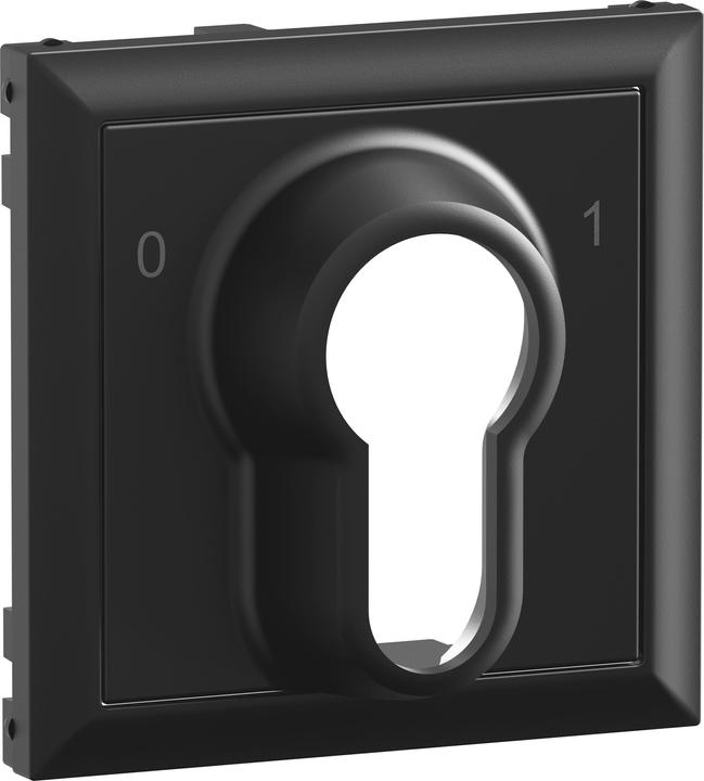 Immagine prodotto Legrand Coperchio SEANO per interruttore a chiave 0-1 con semicilindro DIN, nero, 765333
