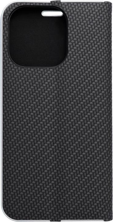 Immagine prodotto OEM Book case LUNA Book Carbon for IPHONE 16 Pro black (Apple iPhone 16 Pro)