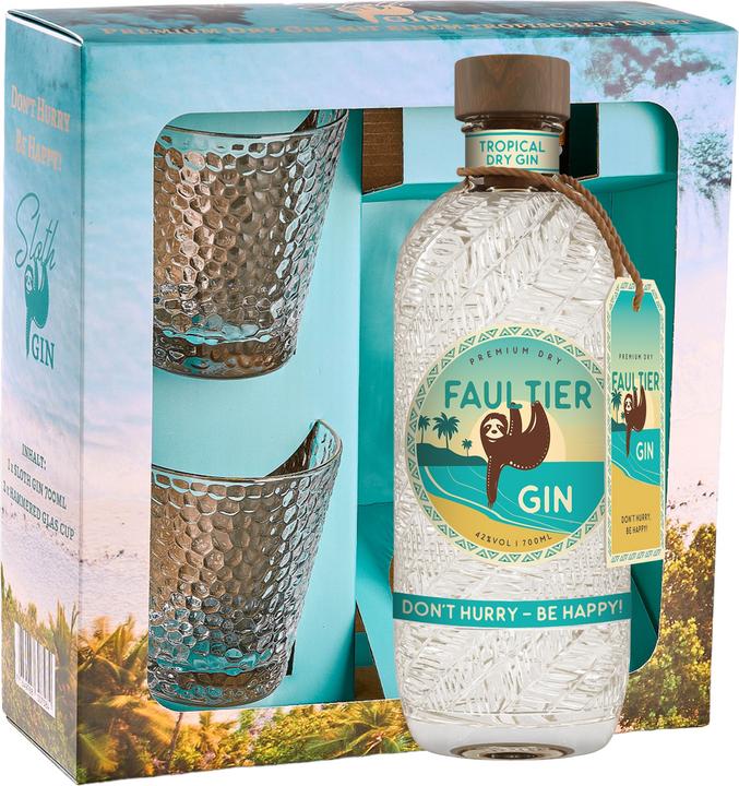 Produktbild Sloth Company Faultier Gin Geschenkset (1 x 70 cl)