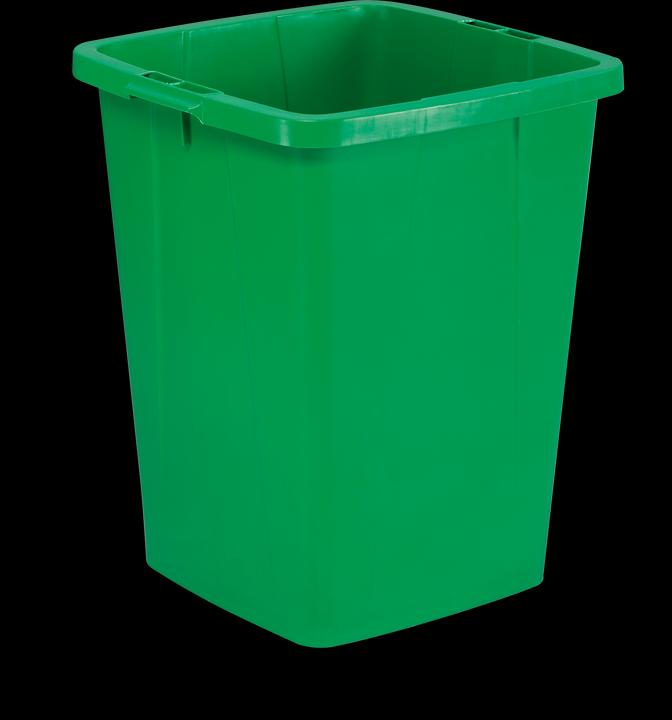 Produktbild Durable Durabin 90, 90 L, Rectangular, Green, 510 mm, 485 mm, 605 mm (90 l)