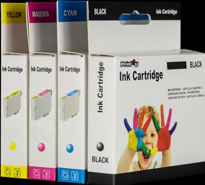 Produktbild Print4you P4U Neoriginali HP No.304 XL (N9K08AE), juoda kasetė