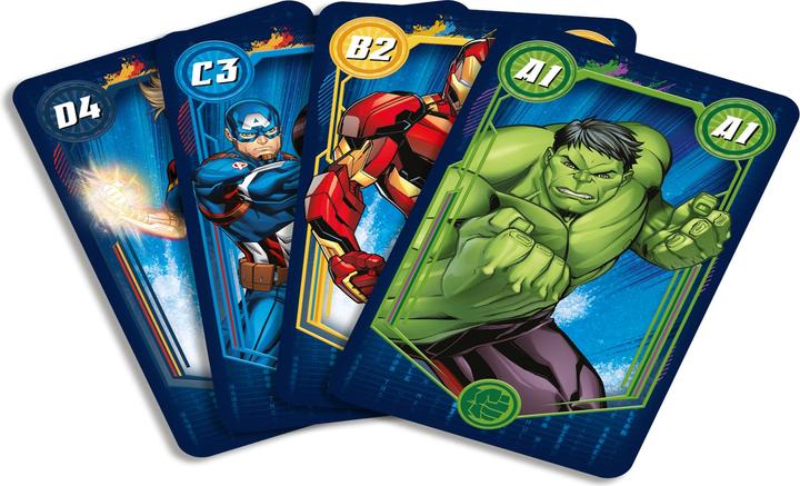 Actual product image Cartamundi Shuffle - Jeu de Cartes Avengers - 4 en 1 (German)