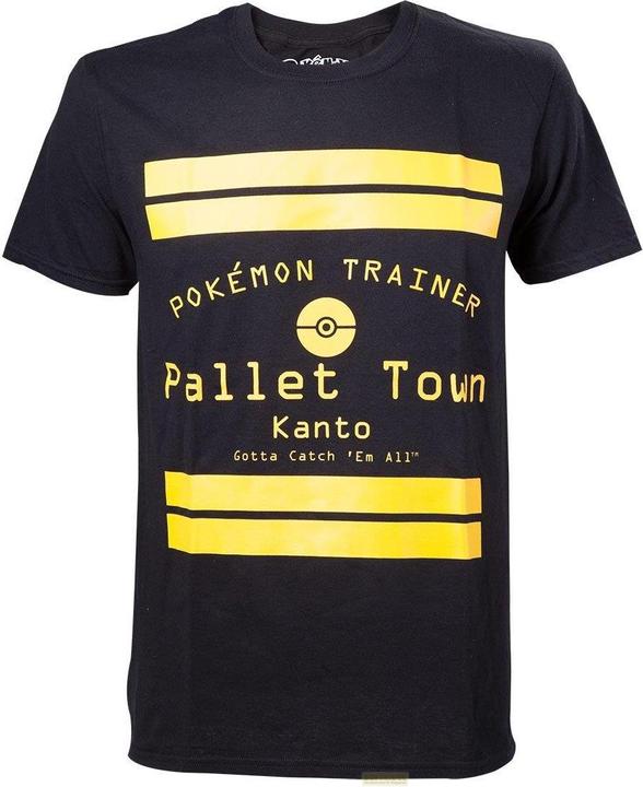 NoName POKEMON - T-Shirt Pallet Town Print (L) (L)