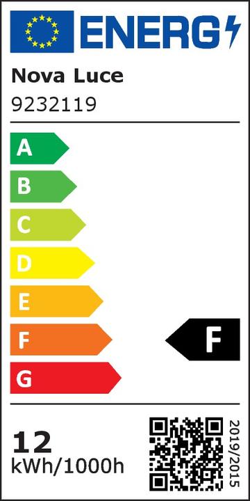 Energie-Label Nova Luce Blade (720 lm, IP65)