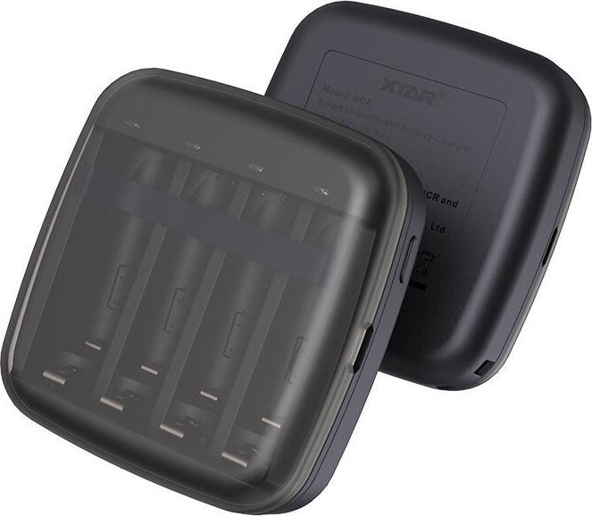 Immagine prodotto Xtar BC4 Caricabatterie per batterie R03 / AAA e R6 / AA Li-Ion 1 5V / NiMH (1 pz., AAA, AA, Accumulatore di carica elettrica)