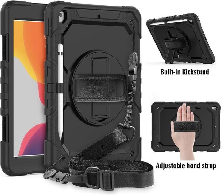 Produktbild Tech-Protect Solid360 iPad 7/8 10.2 2019/2020 black (iPad 7)