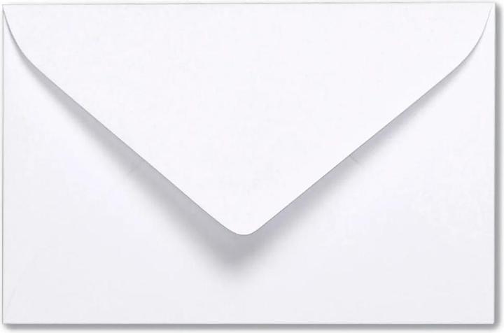 Produktbild Clairefontaine Visitenkarten-Umschl„ge, 90 x 140 mm, weiá (90 x 140 mm)