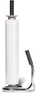 Actual product image Transpak Hand dispenser for stretch film with 2 ball bearings Chrome coloured
