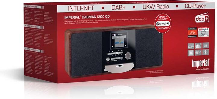 Actual product image Imperial Dabman i200 CD (Web radio, DAB+, VHF, FM, Bluetooth, Wi-Fi)