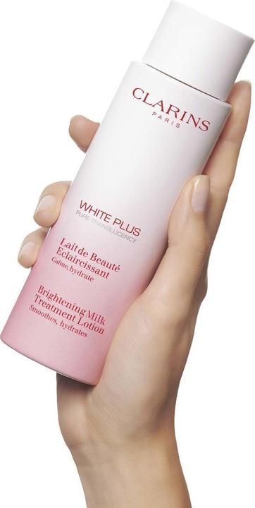 Image du produit Clarins White Plus Pure Translucency Brightening Milk Treatment Lotion (Lotion pour le corps, 200 ml)