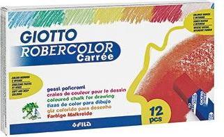Immagine prodotto Lyra Gesso per lavagna Robercolor carée con copertina in carta colori assortiti 12 pezzi/confezione. (Multicolore, 12 x)