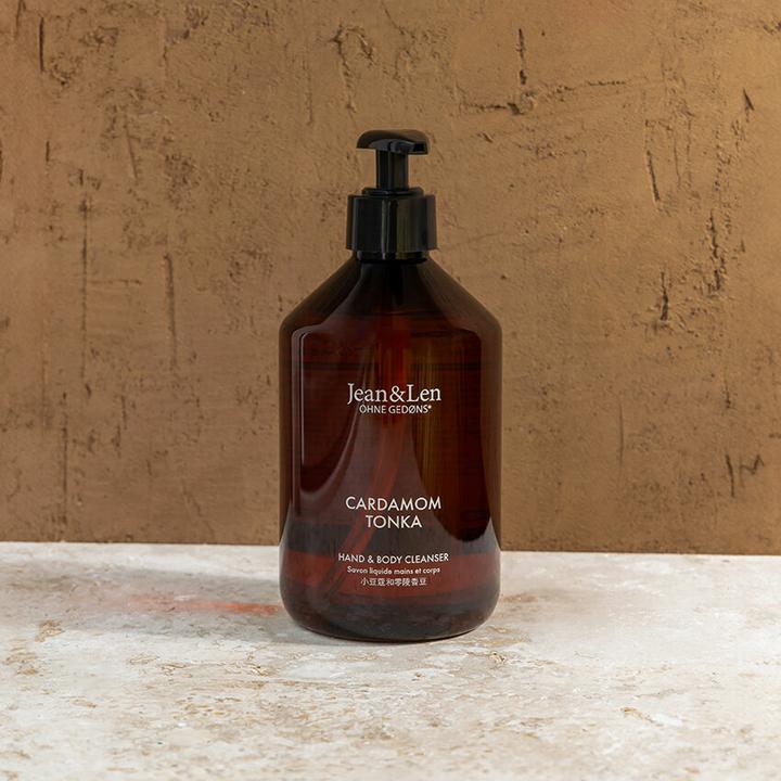 Actual product image Jean & Len Hand & Body Cleanser Cardamom/Tonka, 500 ml (500 ml)