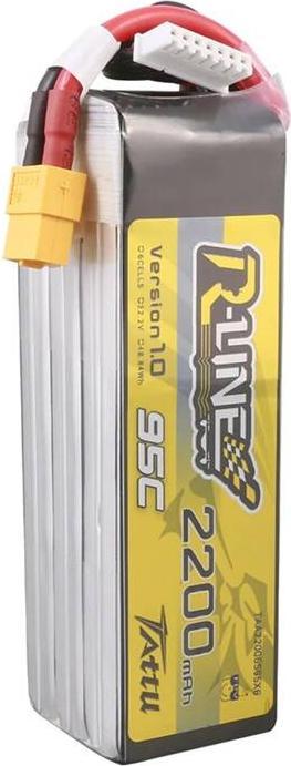 Actual product image Tattu Lipo R-Line 6S 95C XT60 (22.20 V, 2200 mAh)