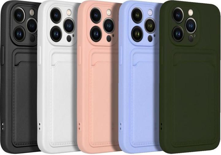 Immagine prodotto OEM Custodia cover pannello posteriore CARD per IPHONE 13 Pro Max rosa (Apple iPhone 13 Pro Max)