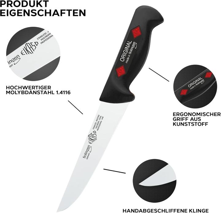 Image du produit Eikaso Solingen Set de couteaux de boucher (13 cm)