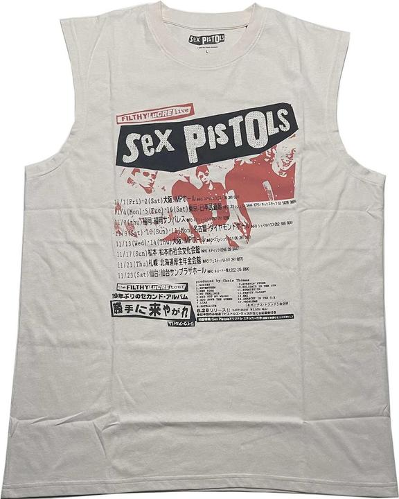 Sex Pistols Filthy Lucre TShirt Verziert
