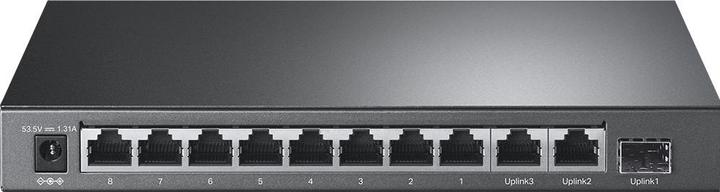 Productafbeelding TP-Link 8-poorts 10/100Mbps + 3-poorts Gigabit Desktop Switch met 8-poorts PoE+ (11 Havens)