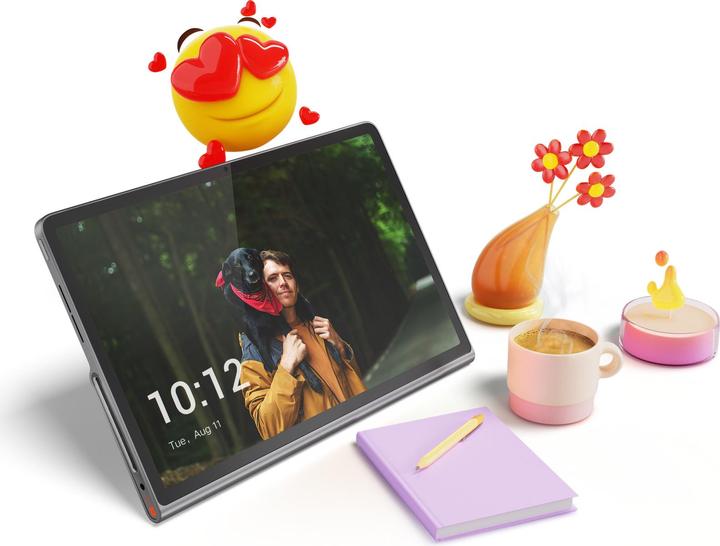 Actual product image Lenovo Tab Plus 256 GB Grey (WLAN only, 11.50", 256 GB, Luna Grey)