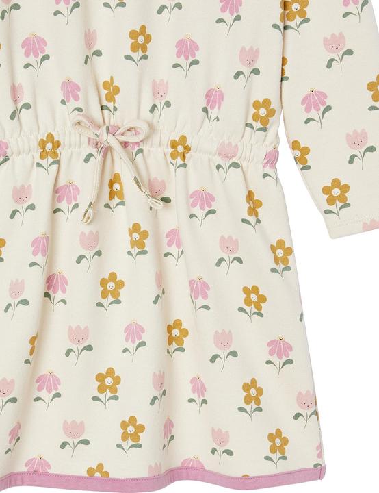 Image du produit Vertbaudet Robe fille en sweat à fleurs (86)