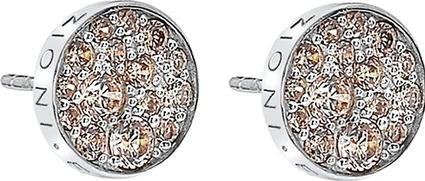 Hot Diamonds Silver earrings Emozioni Scintilla Champagne DE454