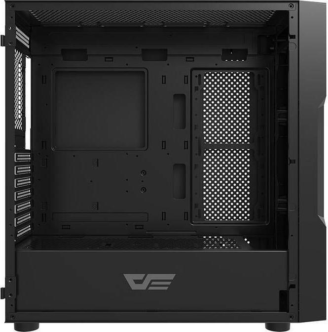 Actual product image Darkflash Tech DK431 Glass Computer Case + 4 fans (black) (E-ATX, ATX)